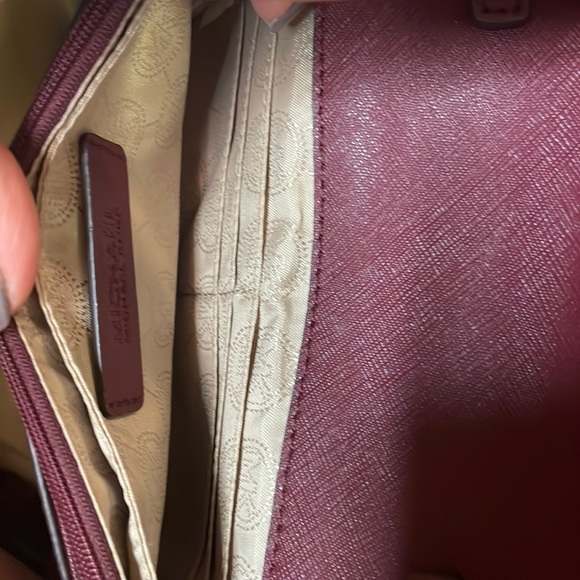 Michael by Michael Kors Merlot Crossbody Bag - Picture 7 of 8